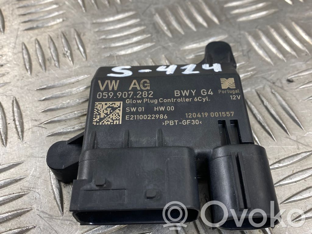 Audi A7 S7 4K8 Glow plug pre-heat relay 