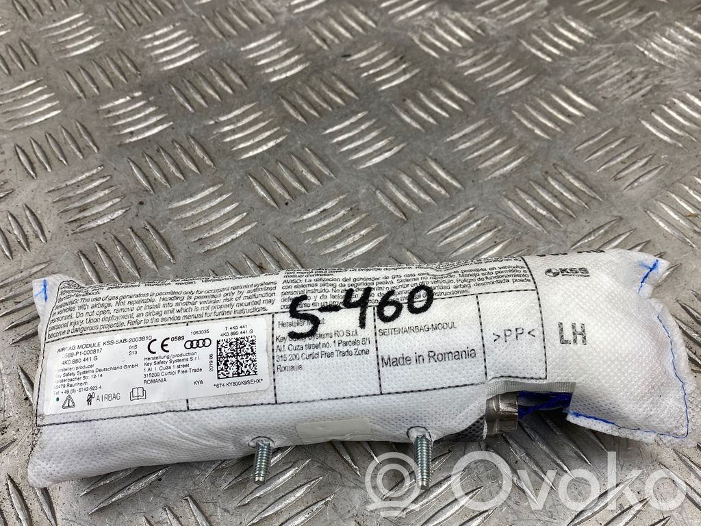 Audi A6 S6 C8 4K Sėdynės oro pagalvė 