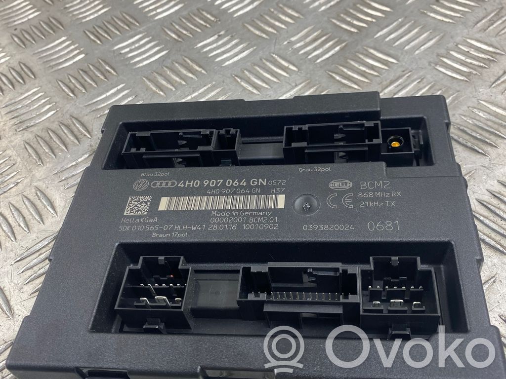Audi A6 S6 C7 4G Komforto modulis 