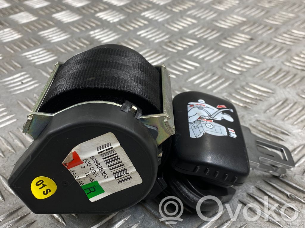 Audi Q7 4L Cinturón de la tercera fila de asientos 