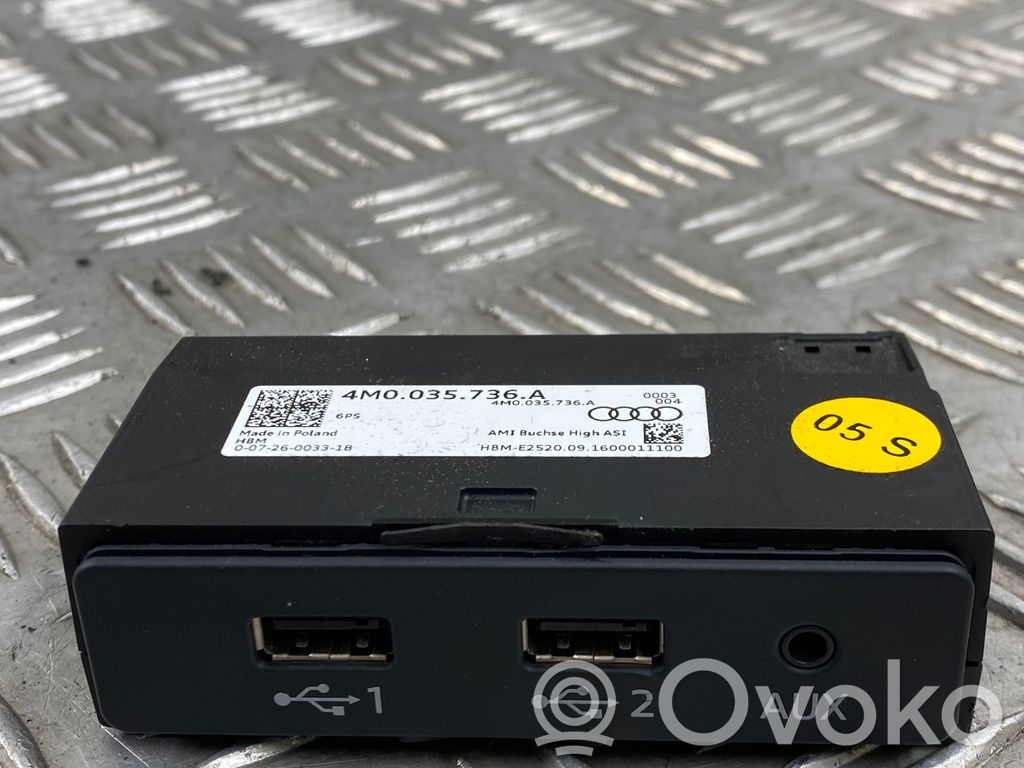 Audi Q7 4M Connecteur/prise USB 