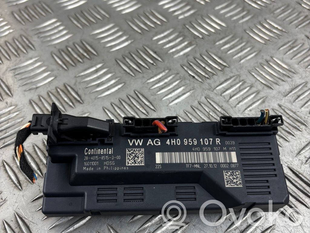 Tailgate/trunk control unit/module   4H0959107R