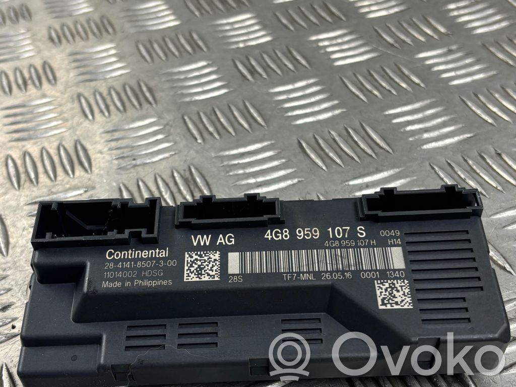 Audi A7 S7 4G Tailgate/trunk control unit/module 