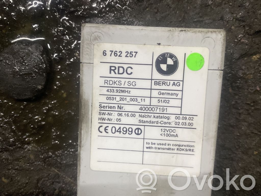 BMW 7 E65 E66 Tire pressure control unit 