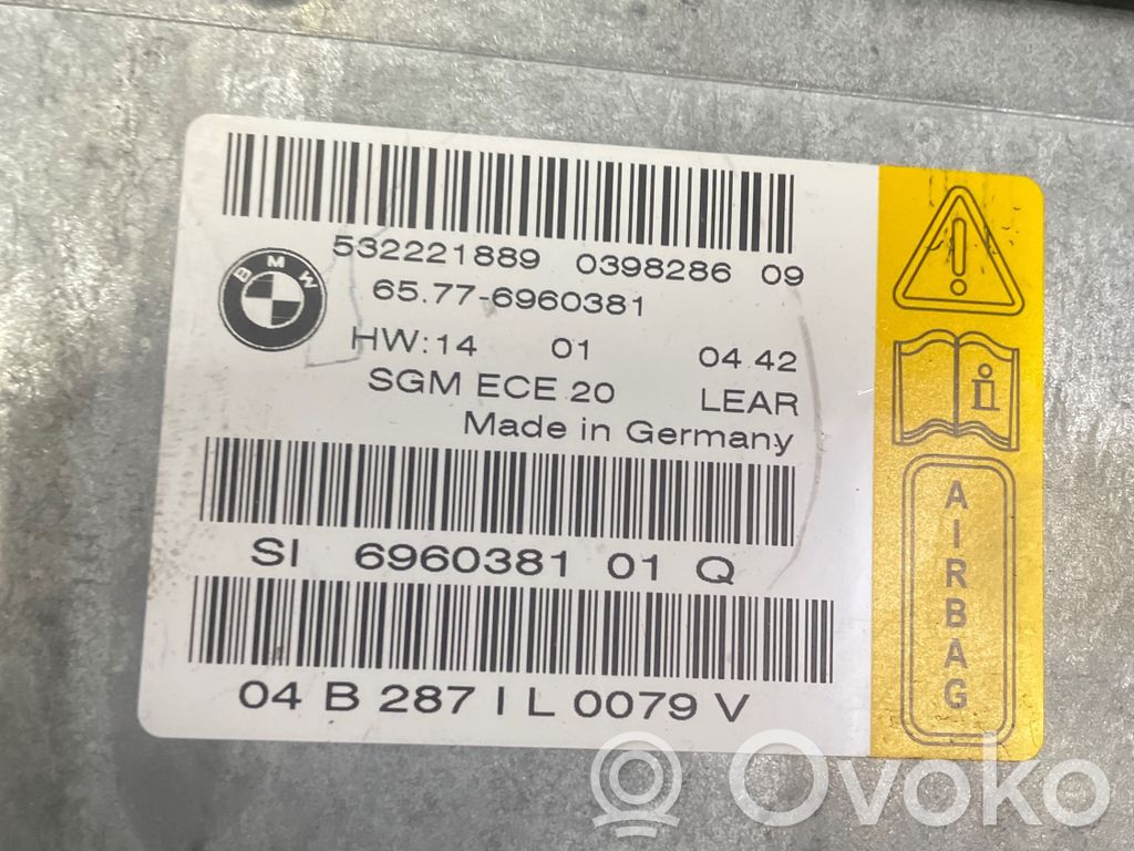BMW 5 E60 E61 Airbag control unit/module 