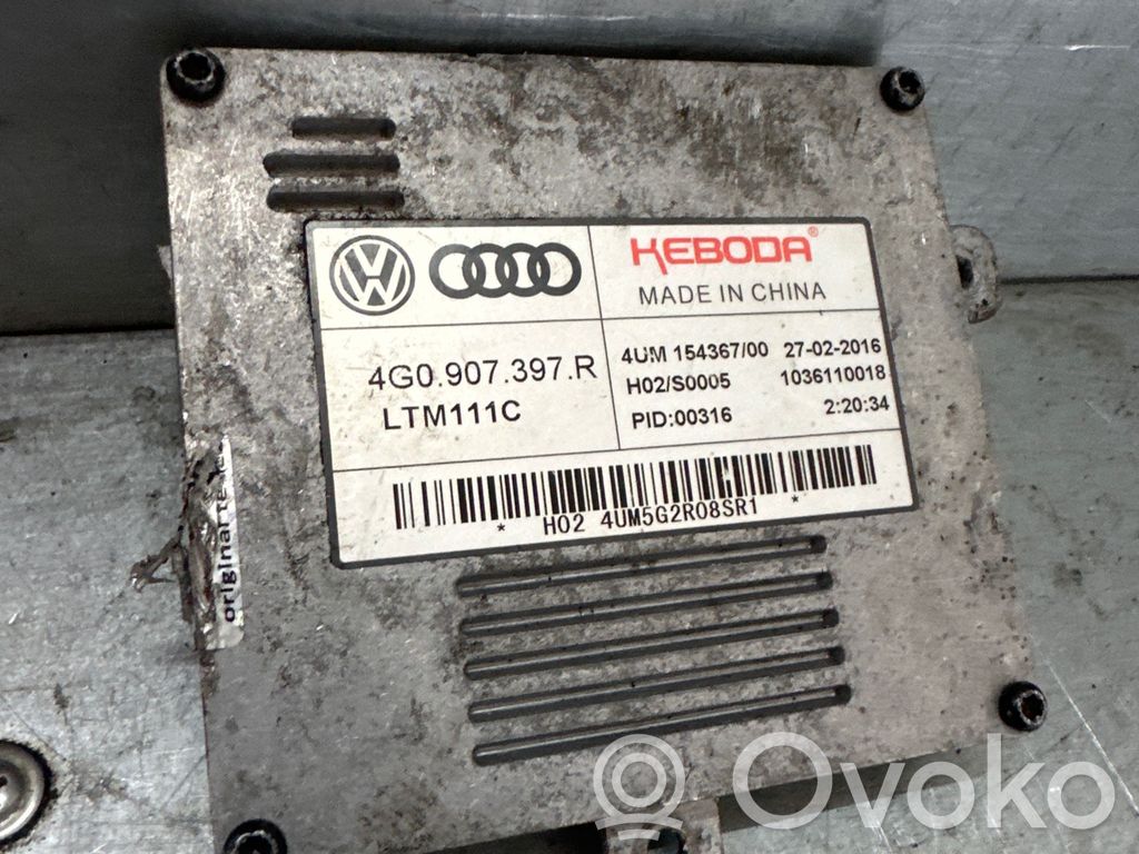 Audi A6 S6 C7 4G Headlight ballast module Xenon 