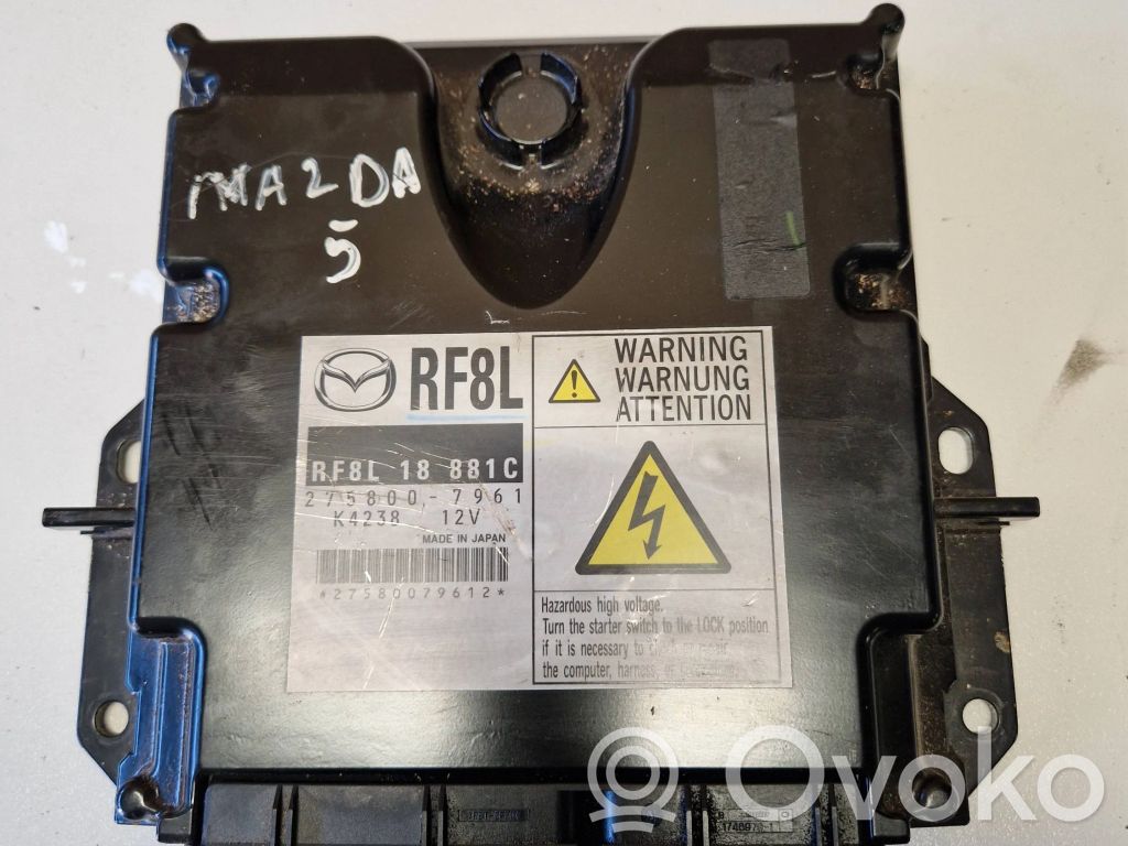 Engine control unit/module   2758007961,RF8L18881C,K4238