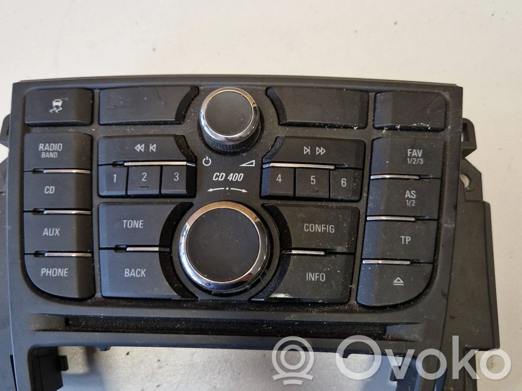 Opel Astra J Panel / Radioodtwarzacz CD/DVD/GPS 