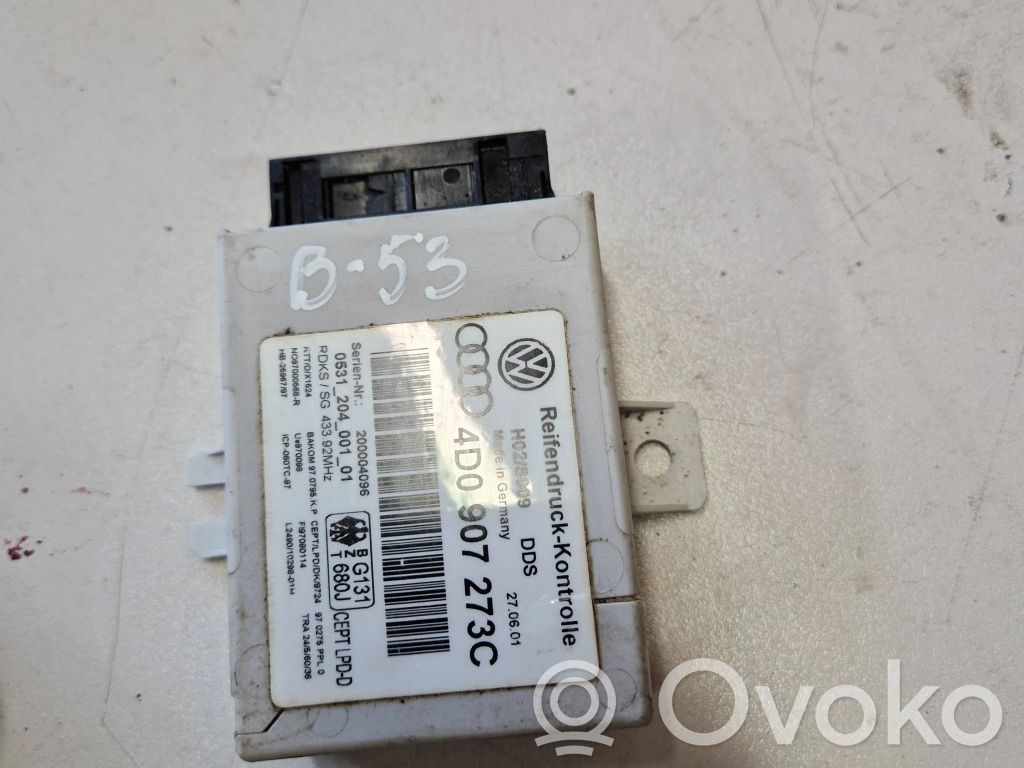 Audi A6 S6 C5 4B Tire pressure control unit 