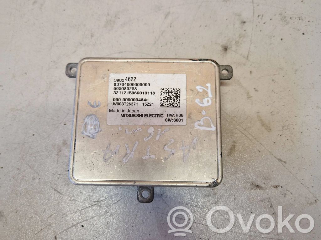 Opel Astra K Module de ballast de phare Xenon 