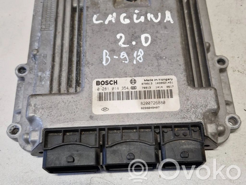 Renault Laguna III Engine control unit/module 