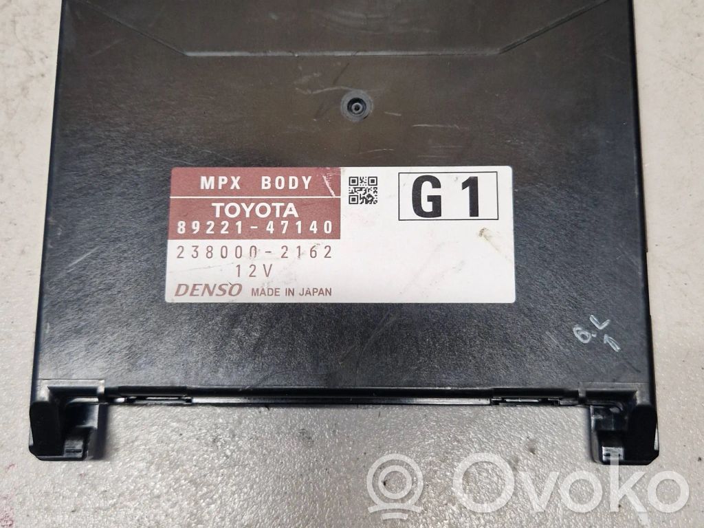 Toyota Prius (XW30) Moduł / Sterownik komfortu 