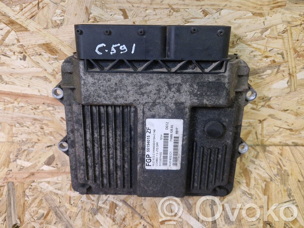 Engine control unit/module   55194015,7160012002,5YCSEPH2G