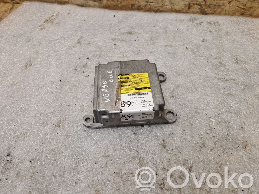 Toyota Verso Module de contrôle airbag 