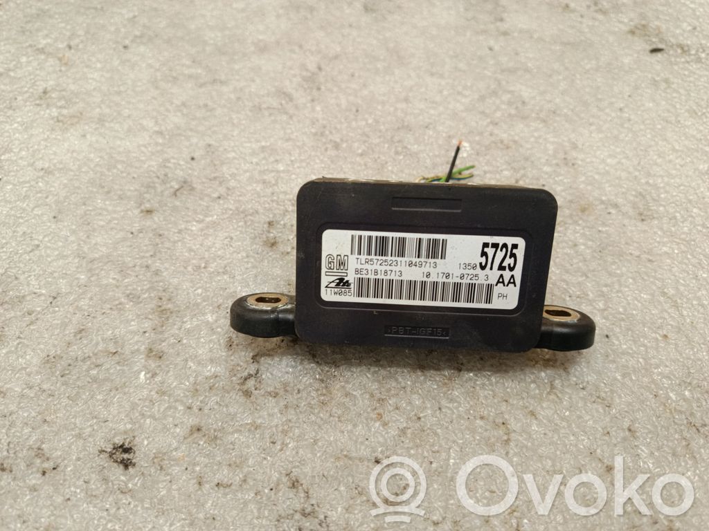 Opel Astra J ESP acceleration yaw rate sensor 