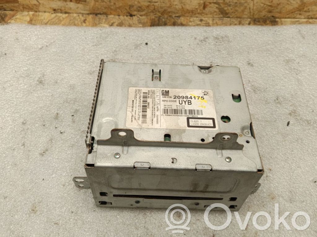 Opel Astra J Radio/CD/DVD/GPS head unit 