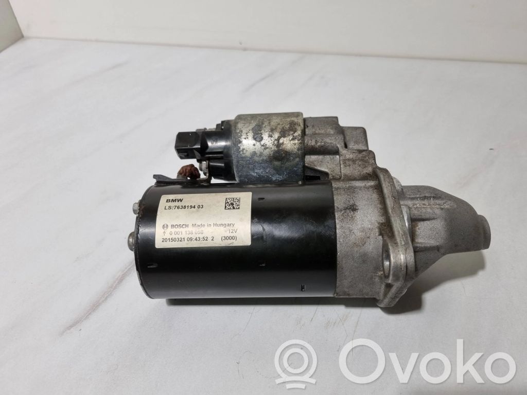 Motor de arranque   7638194,0001138058,20150321,763819403