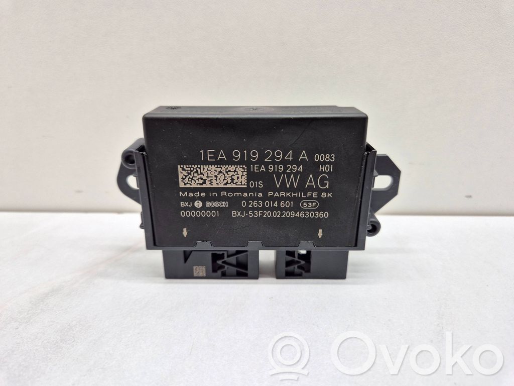Volkswagen ID.3 Pysäköintitutkan (PCD) ohjainlaite/moduuli 