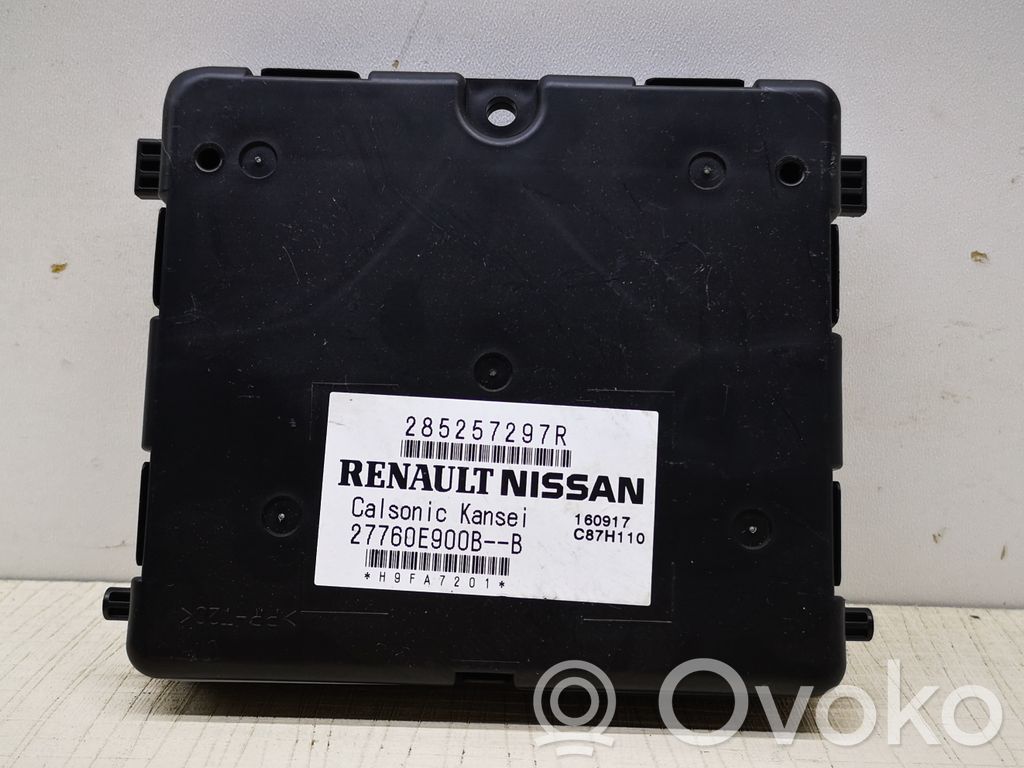 Renault Captur Air conditioning/heating control unit 