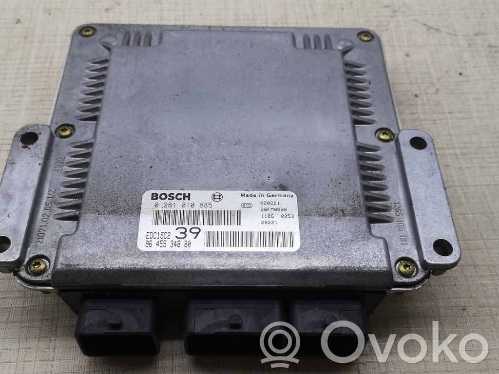 Citroen C5 Dzinēja vadības bloks 