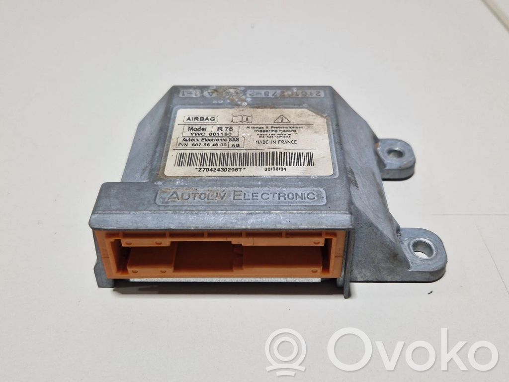 Rover 75 Airbag control unit/module 