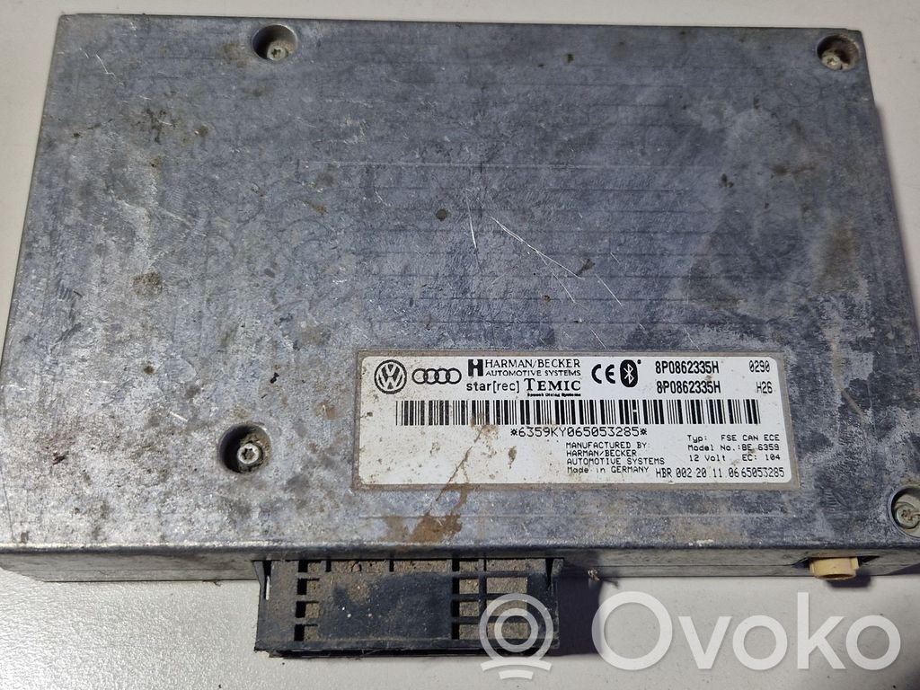 Audi A4 S4 B7 8E 8H Bluetooth modulis 