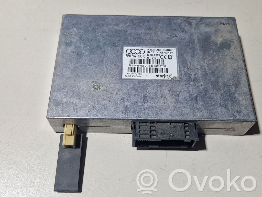 Audi A4 S4 B7 8E 8H Bluetooth modulis 