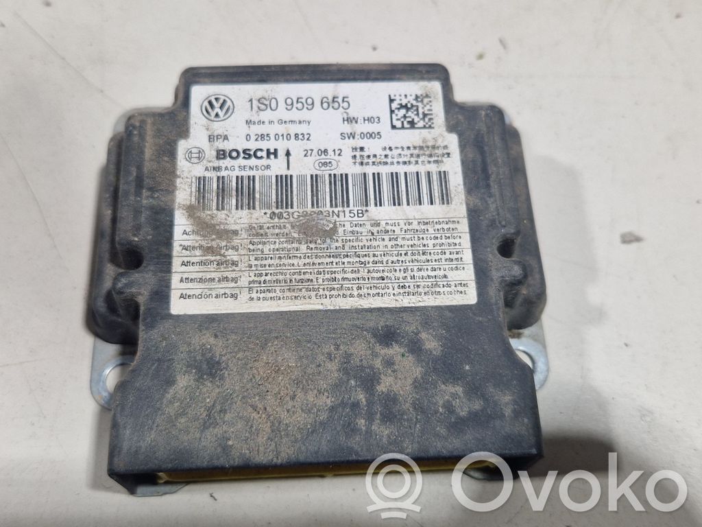 Volkswagen Up Airbag control unit/module 