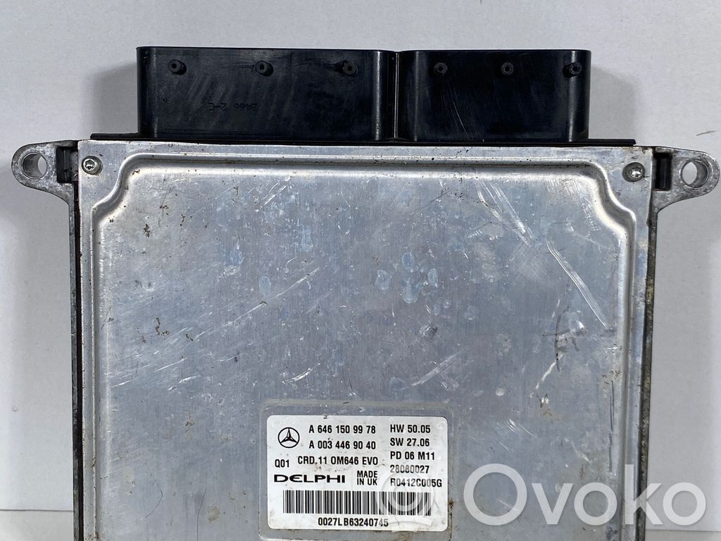 Engine control unit/module   A6461509978,R0412C005G,28080027