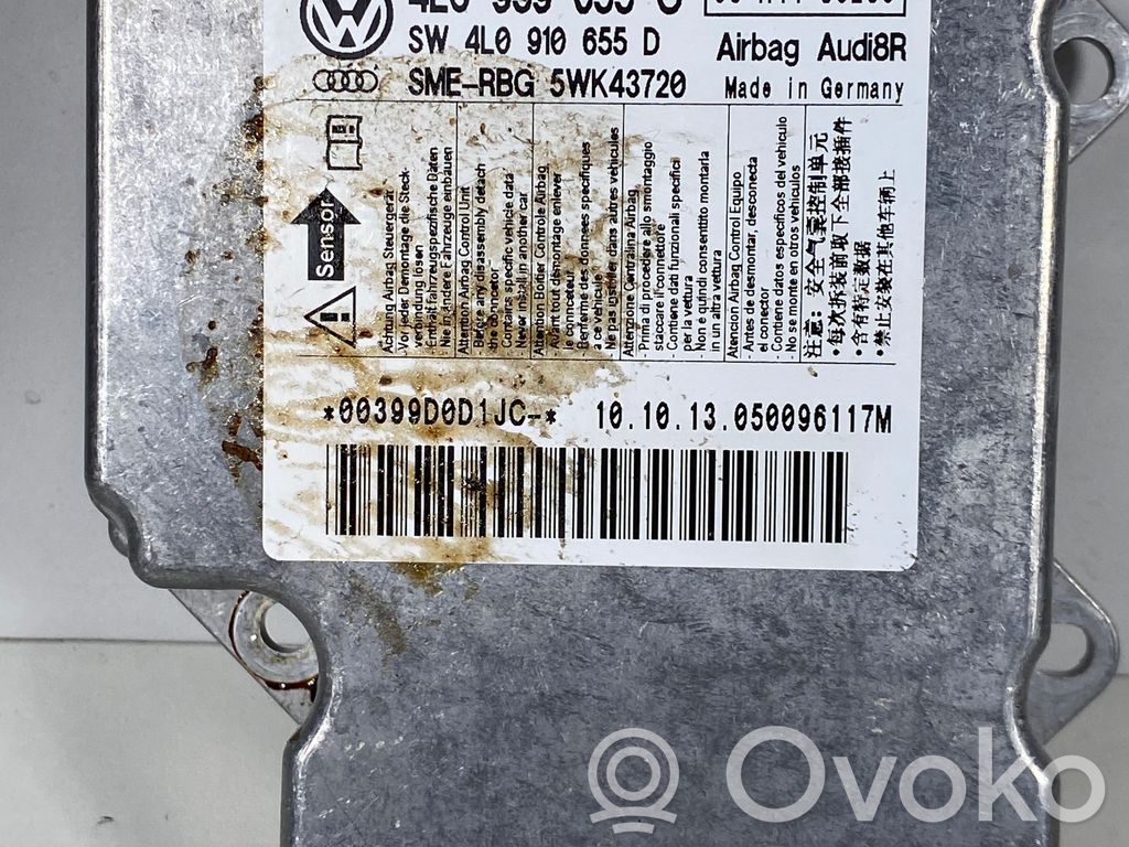 Airbag control unit/module   4L0959655C,4L0910655D,5WK43720