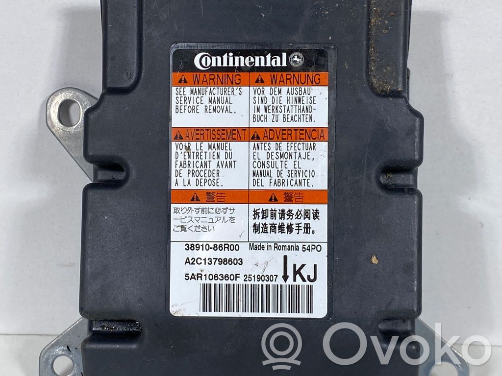 Suzuki Vitara (LY) Module de contrôle airbag 