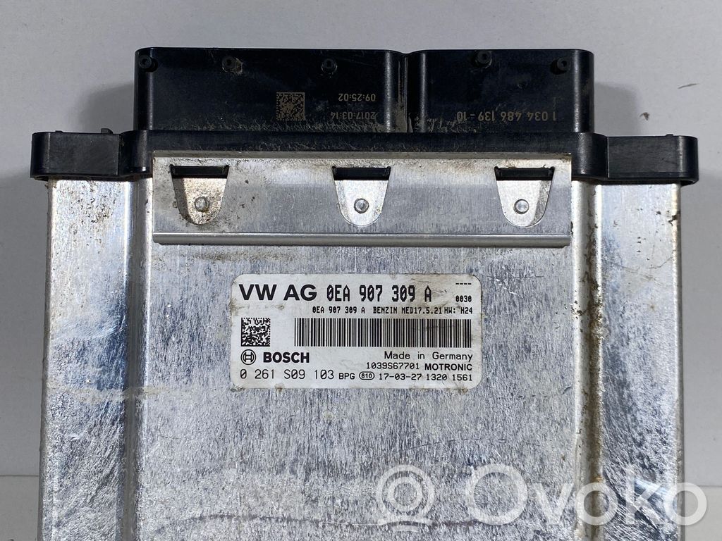 Unidad de control/módulo del motor   0EA907309A,0AA907309A,0261S09103