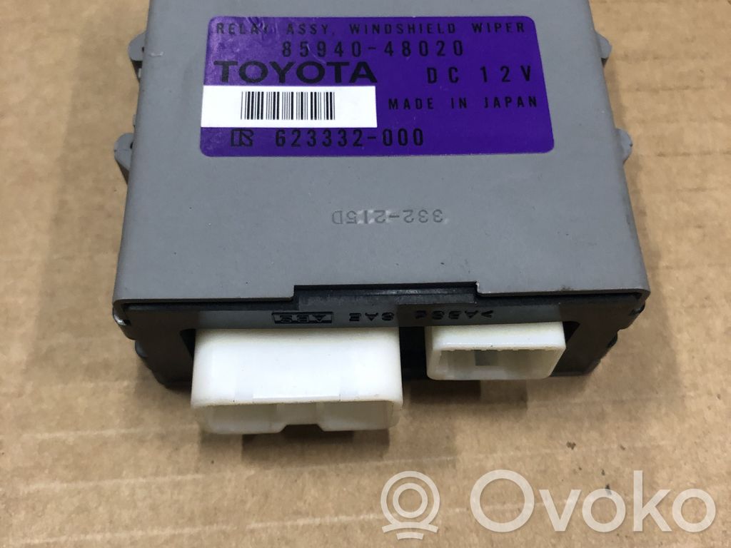 Lexus RX 330 - 350 - 400H Relè di intervallo del tergicristallo 