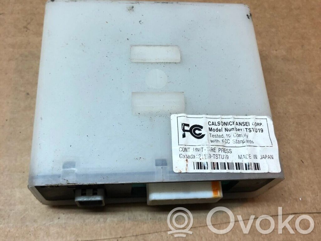 Infiniti FX Tire pressure control unit 
