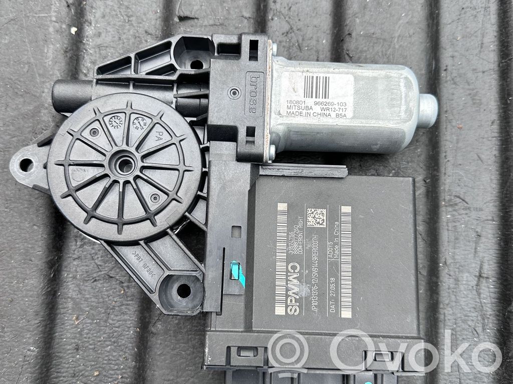 Volvo S90, V90 Silnik regulatora szyby drzwi przednich 