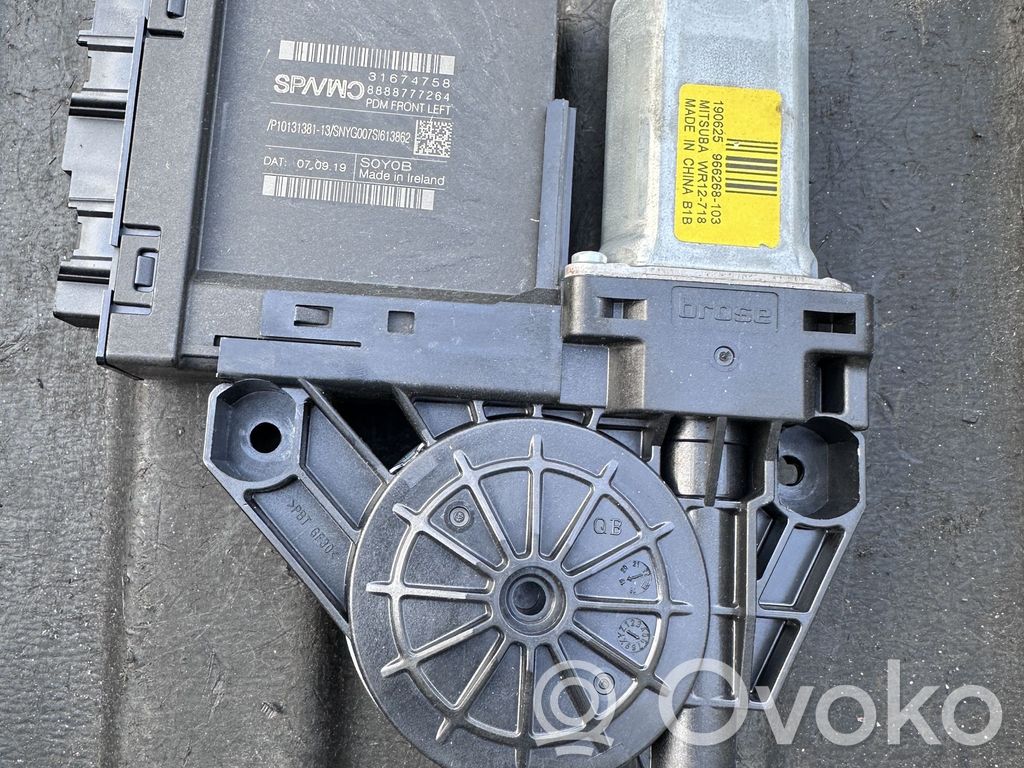 Volvo V60 Front door window regulator motor 