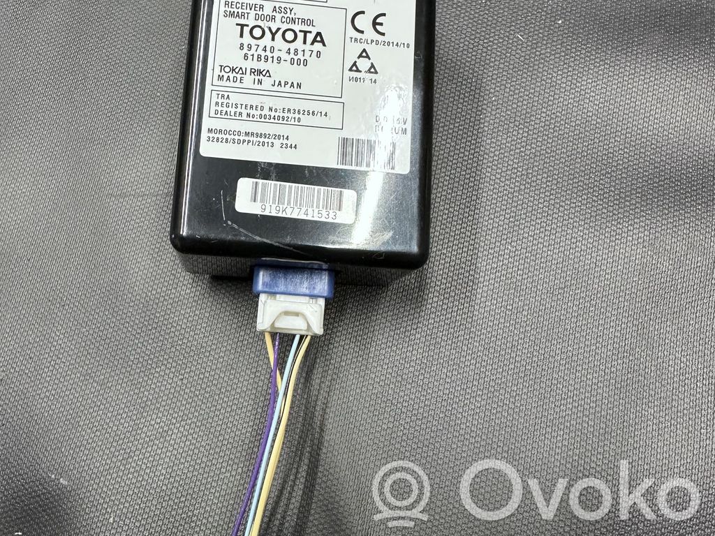 Unidad de control/módulo de la puerta   8974048170,61B919000,919K7741533