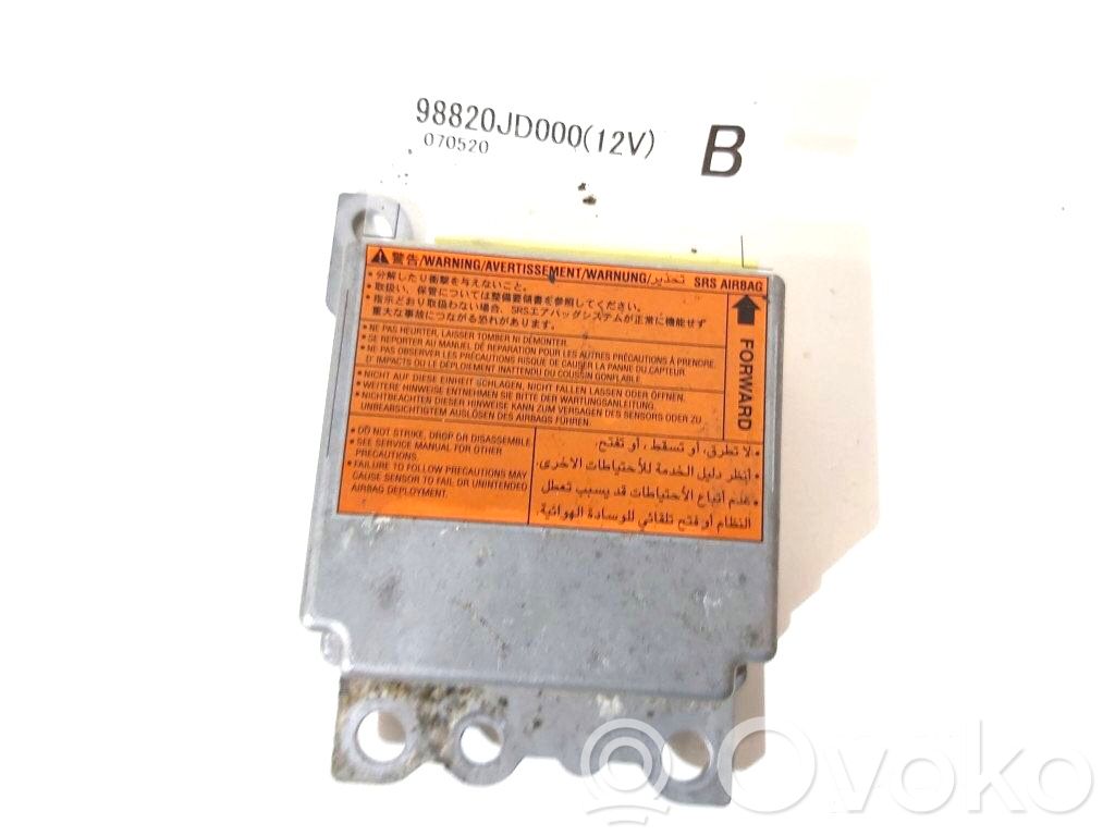 Nissan Qashqai Sterownik / Moduł Airbag 