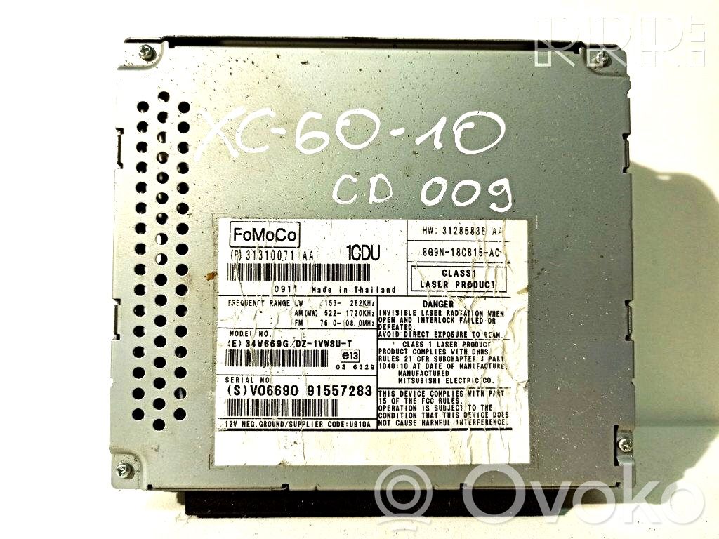 Volvo XC60 Radio/CD/DVD/GPS head unit 