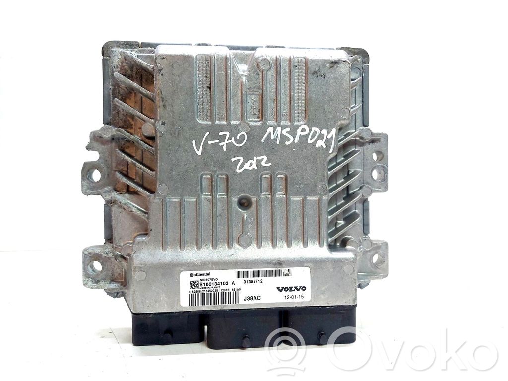 Engine control unit/module   31355712,S180134103A