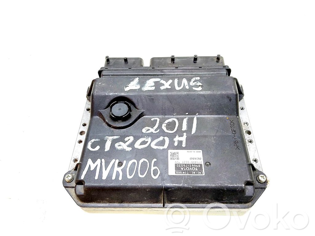 Lexus CT 200H Engine control unit/module 
