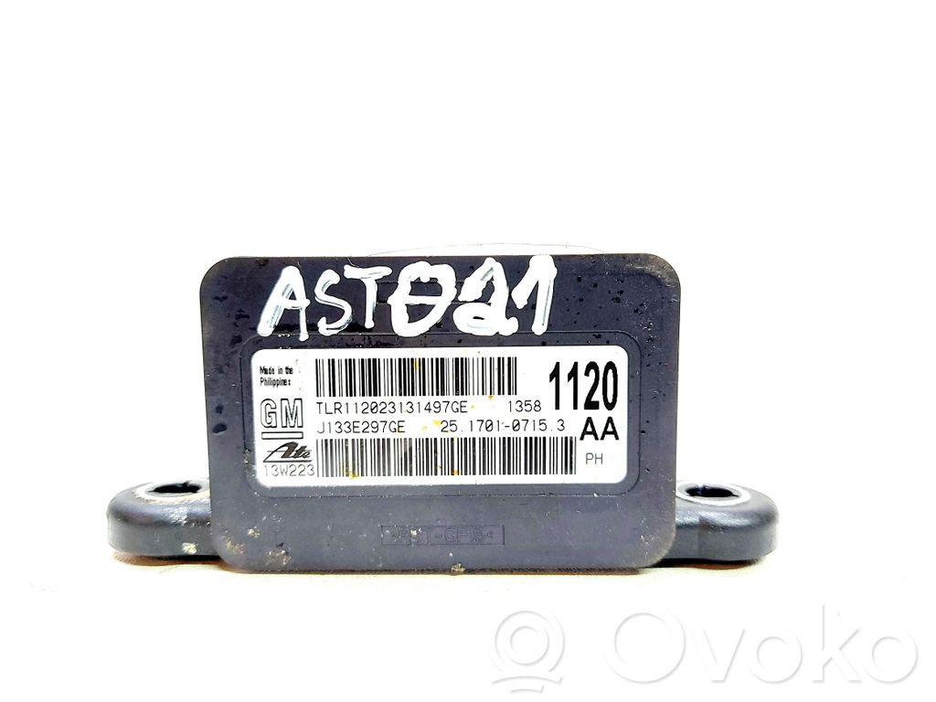 Opel Astra J ESP acceleration yaw rate sensor 
