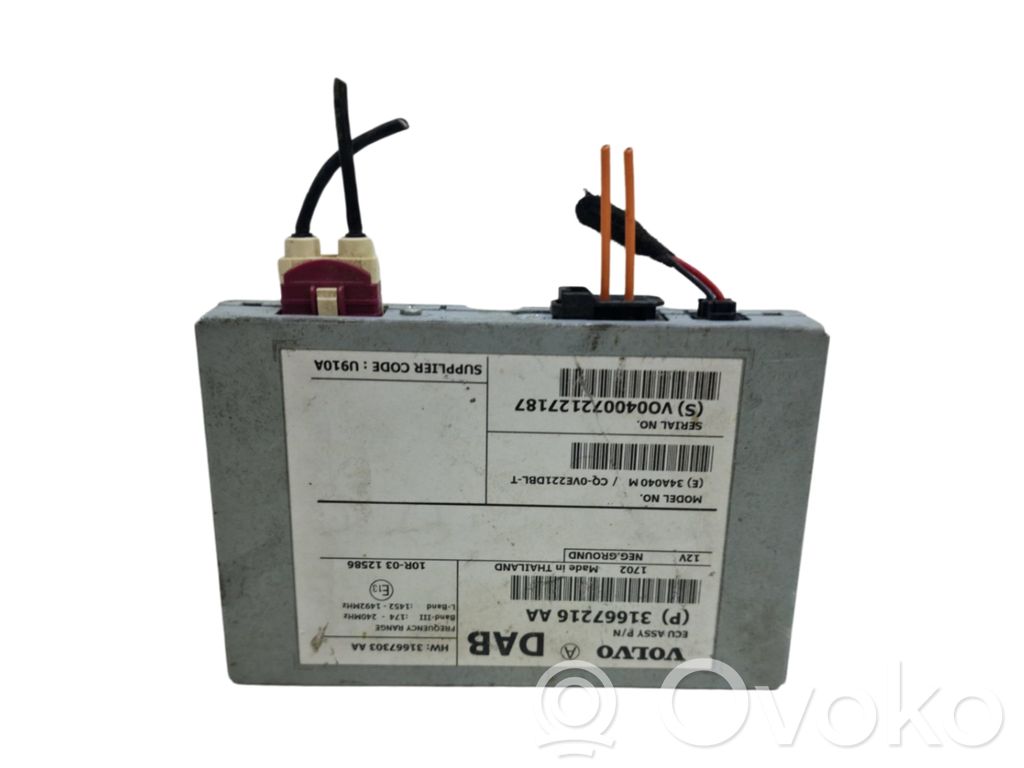 Volvo XC70 Antennenverstärker Signalverstärker 