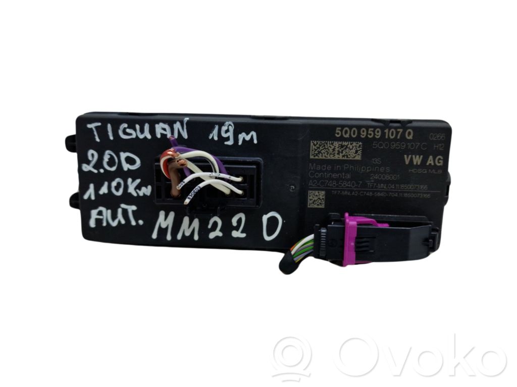 Volkswagen Tiguan Tailgate/trunk control unit/module 