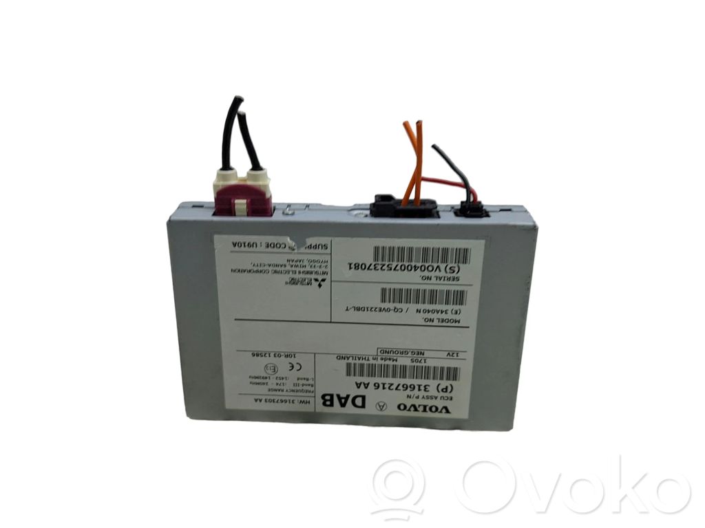 Volvo V60 Antennenverstärker Signalverstärker 