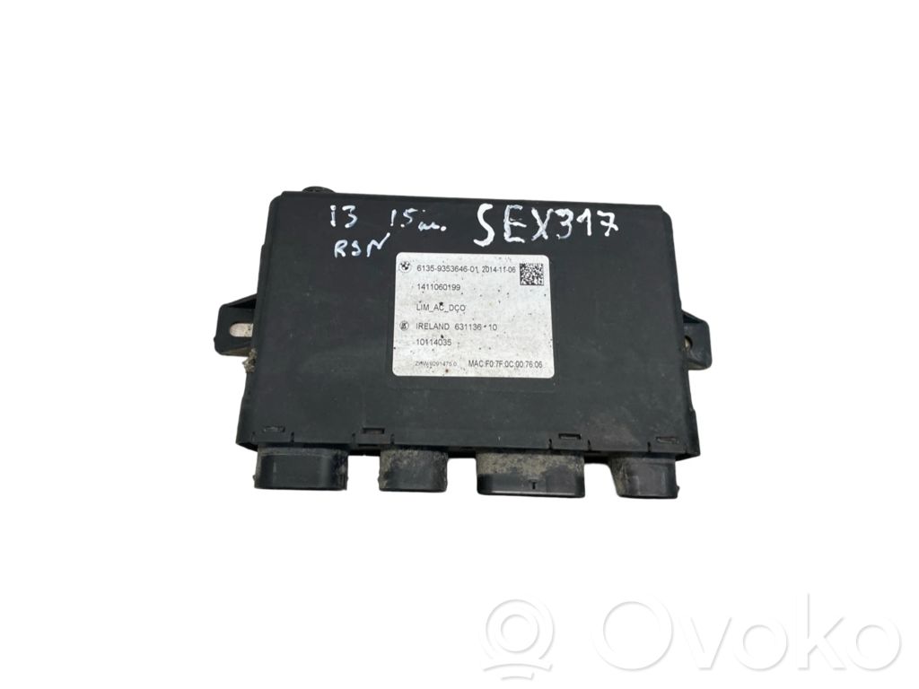 Other control units/modules   935364601,10114035,1411060199