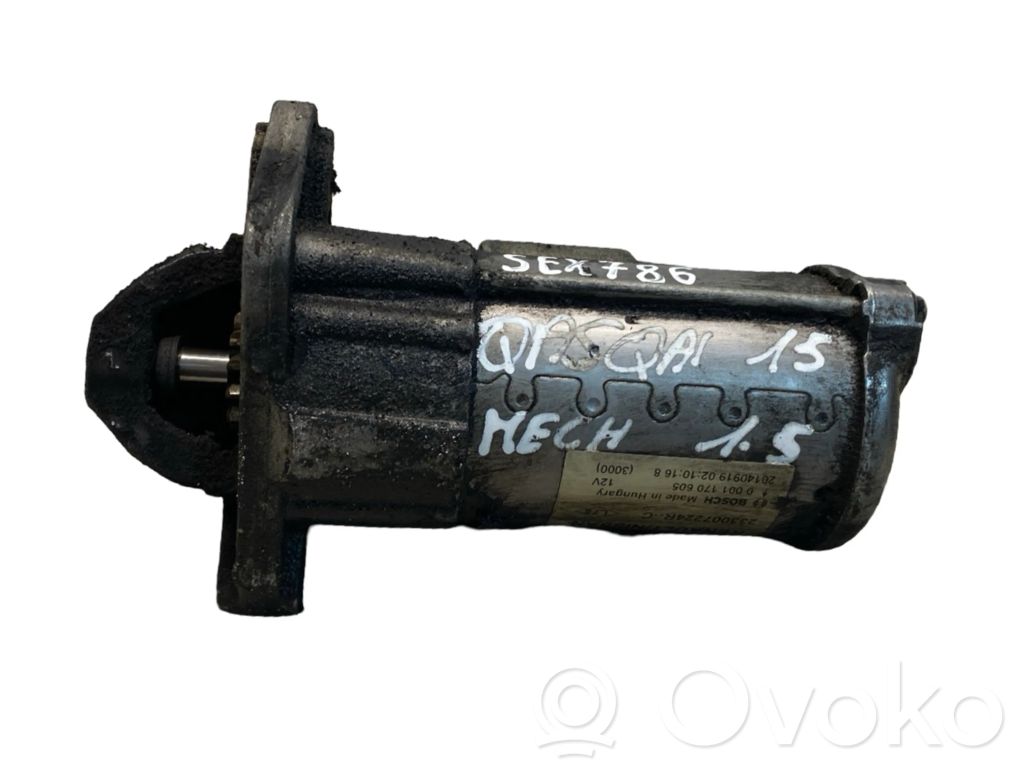 Nissan Qashqai Motor de arranque 