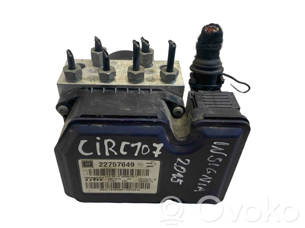 Opel Insignia A ABS Pump 