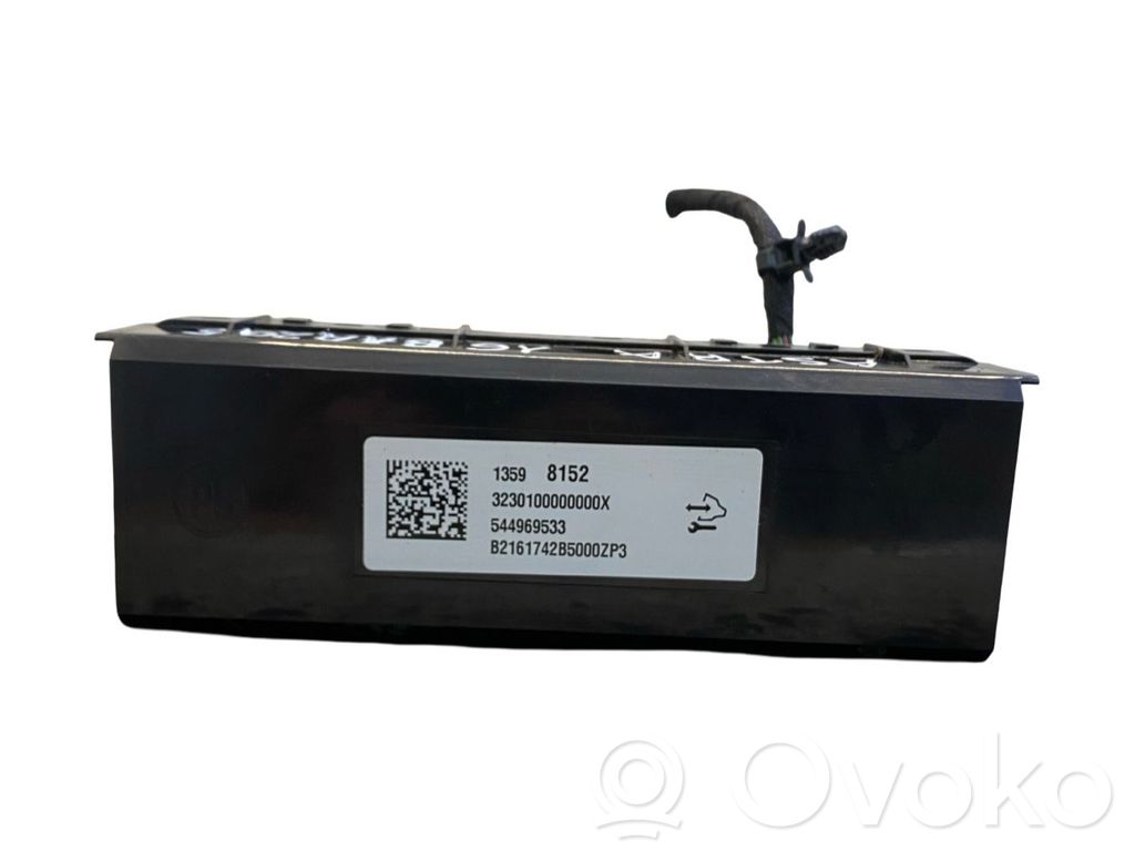 Opel Astra K Air conditioning/heating control unit 
