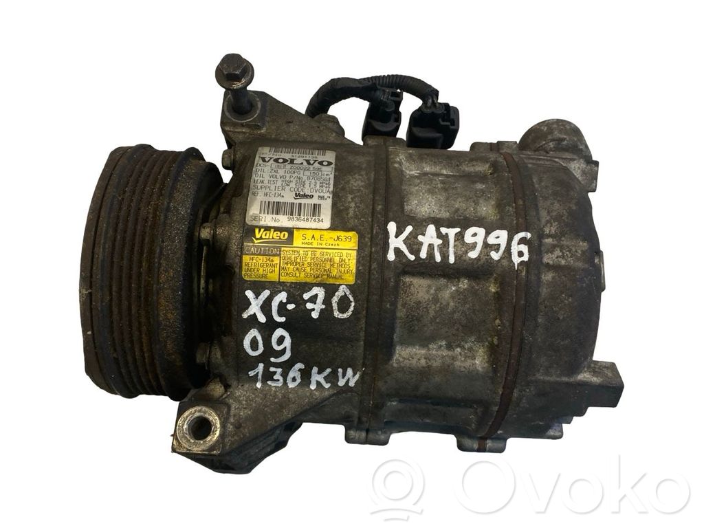 Volvo XC70 Kompresor / Sprężarka klimatyzacji A/C 
